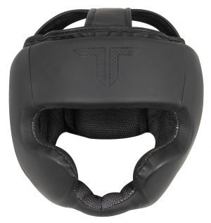 Titan T4 Martial Arts Headgear with Chin Protection– Lightweight Protection for Boxing, Muay Thai, Kickboxing, and MMA