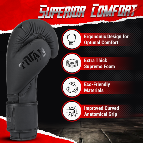 Titan T4 Training Gloves – Ideal for Boxing, Kickboxing, and Muay Thai - Image 3