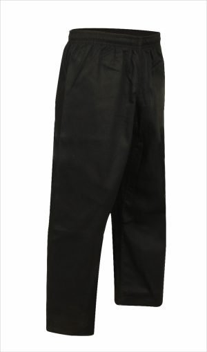 Titan KP-1 Karate Pants – Black (8 oz Middleweight)
