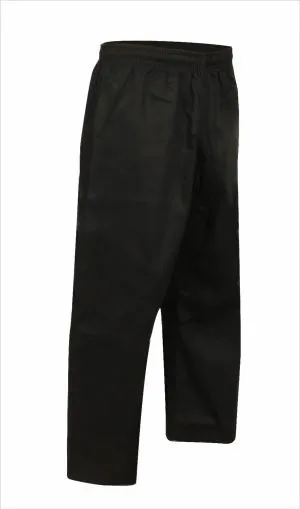 Titan KP-1 Karate Pants – Black (8 oz Middleweight)